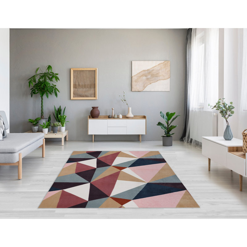 Albertville Geometric Area Rug, Rectangle 200 x 250cm
