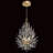 Lily Buds 3 - Light Glass Dimmable Sputnik Sphere Chandelier-26224572