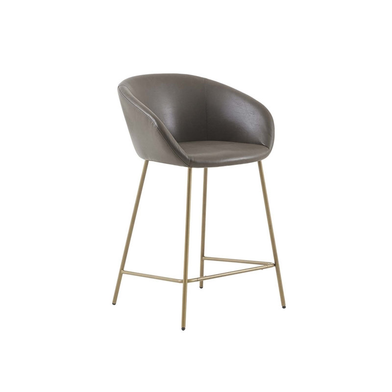 Tabouret de bar, tabouret de bar, chaise à hauteur de comptoir Isadora, 35 po x 22 po x 20,25 po