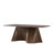 Arusha Wave Base Wood Dining Table-48254374