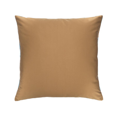 Leopard Silk Velvet Ikat Pillow, 20" X 20"