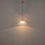 Luminaire suspendu bol en verre à 1 lumière-1685300743