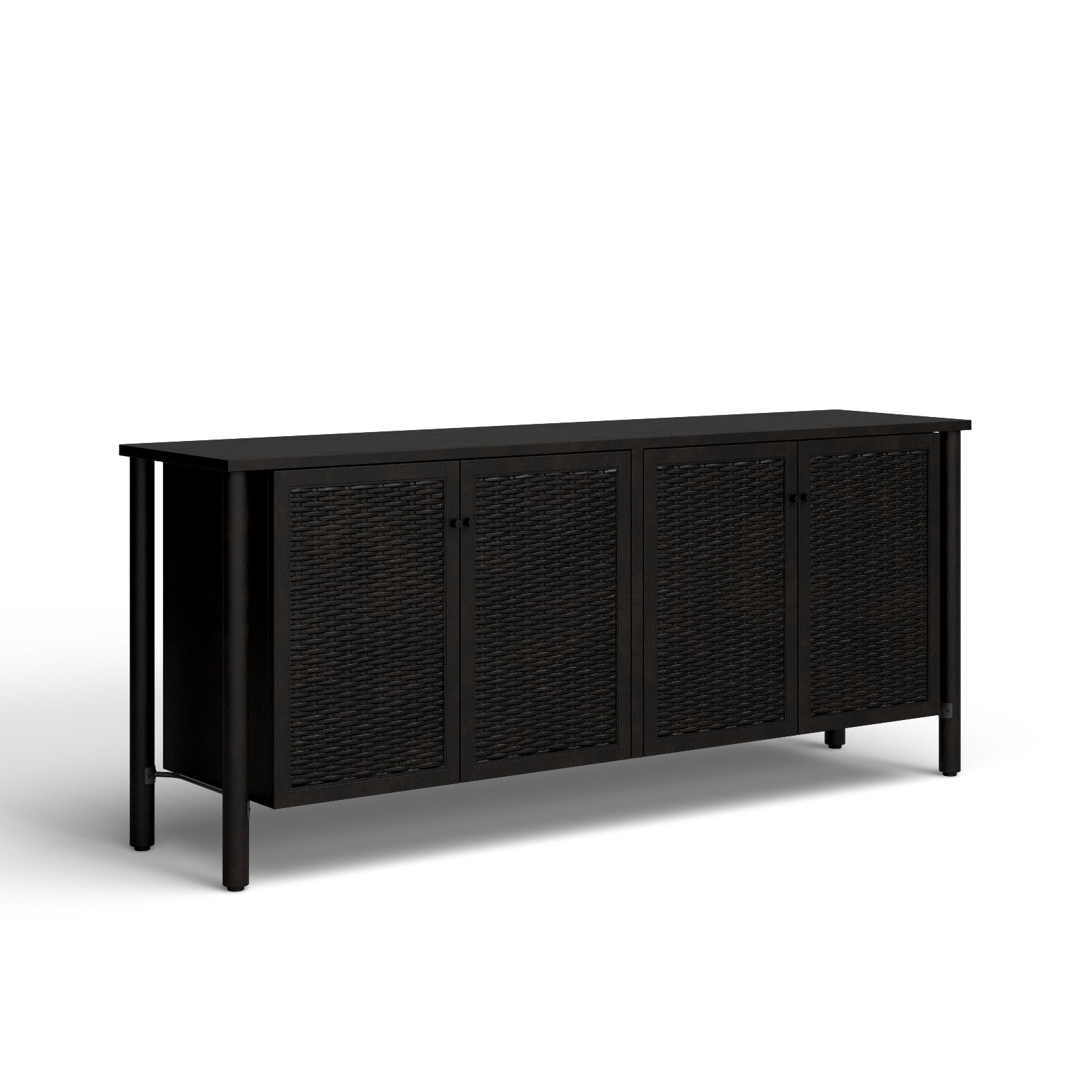 Abbey 74'' Sideboard, Black