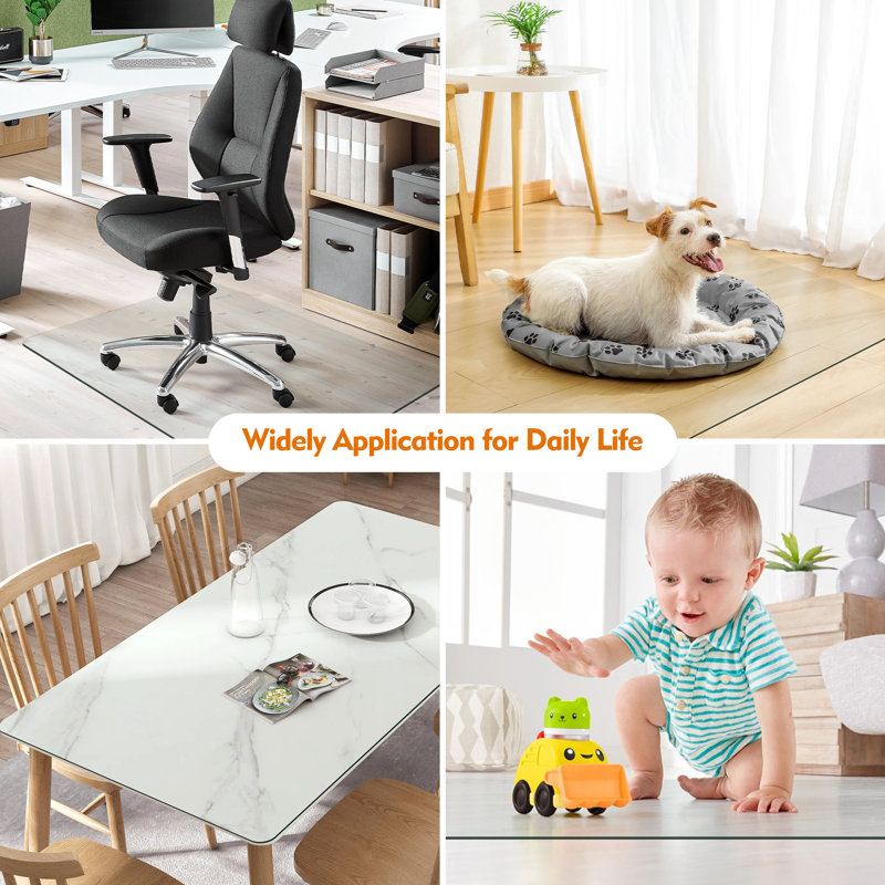 Amazon Computer Desk Floor Mat For Carpet For Carpet BesWin Office