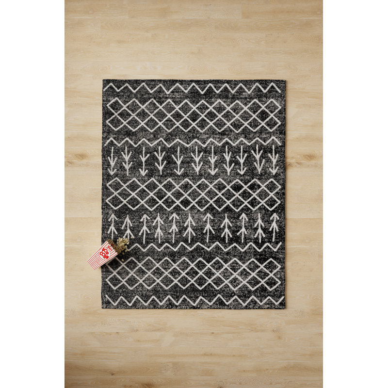 Tapis lavable à la machine Anoka, Rectangle 8 pi x 10 pi