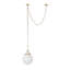 Luminaire suspendu Styner laiton antique
