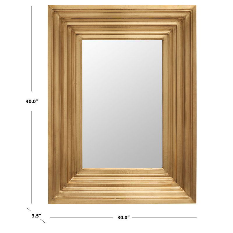 Miroir d'appoint Facundo, Laiton