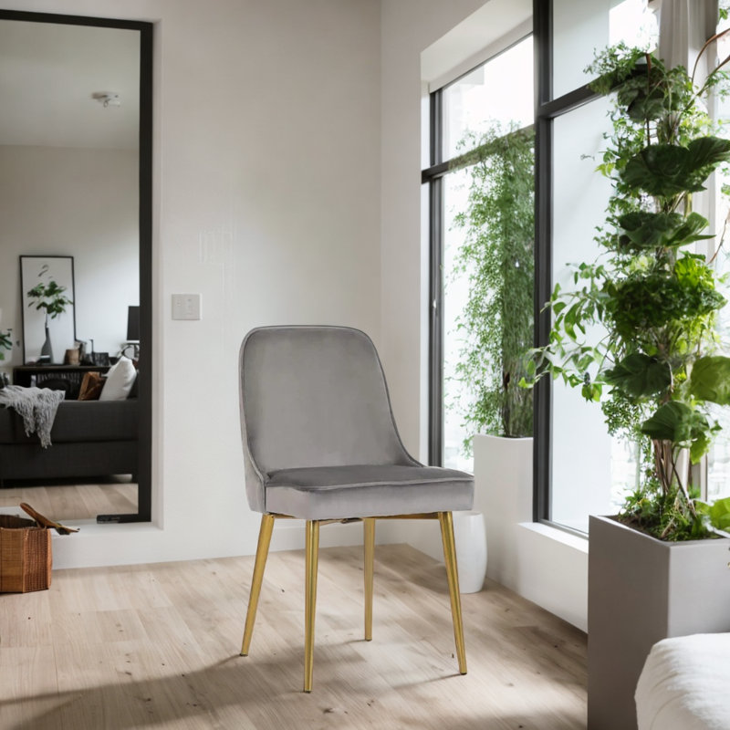 Chaise de salle à manger Eyeh, Gris