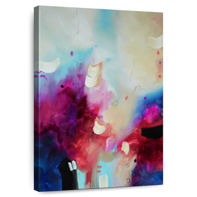 Avery fuchsia et bleu I