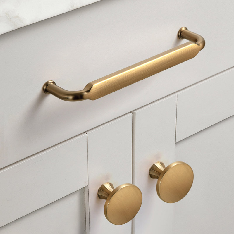 Center Bar/Handle Pull Multipack, Champagne Bronze, 3