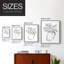 Reproduction d'art encadrée Squety Bouquet II - bois massif-1854380225-1854380226