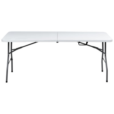 Outdoor Dining Table for 4 Caybree White