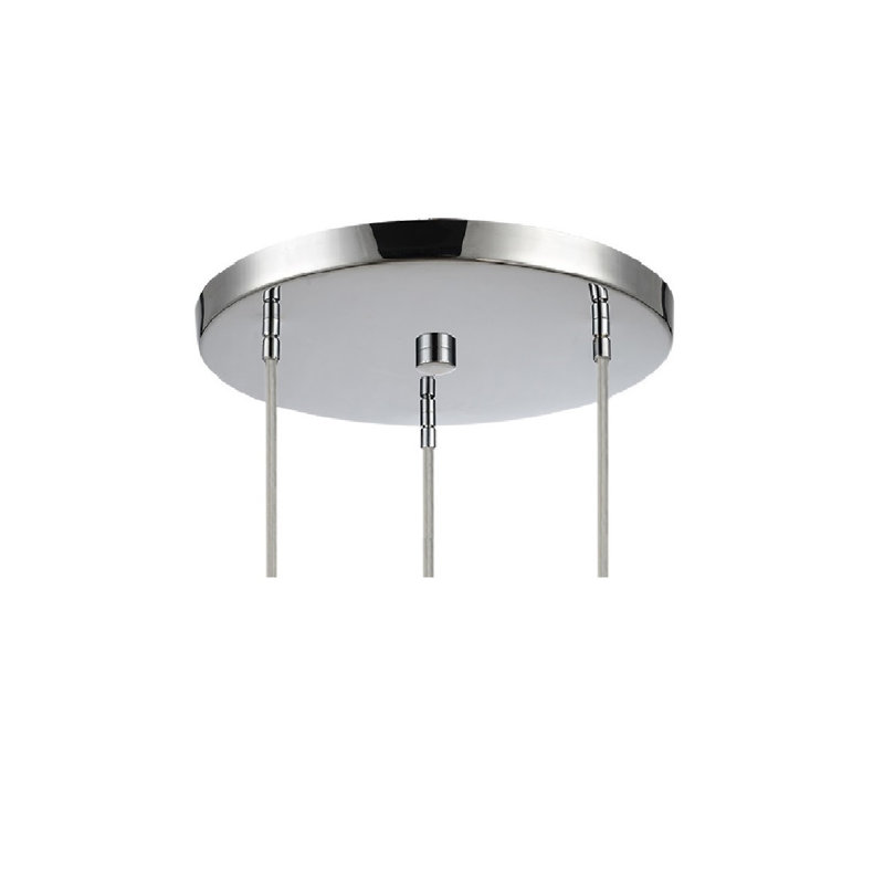 Suspension cylindrique en grappe 3 lumières Paonia