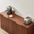 59-Inch Modern Wavy Sideboard, Curved Contour Design Storage Cabinet, 4-Door Cabinet With Storage Function, Suitable For Kitchen/Bedroom/Living Room, Walnut, 59.0"L X 15.7"W X 27.7"H-1094501359