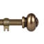 Tringle à rideaux simple ajustable 0,62 po Fiske-23151614-23151618