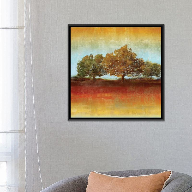 « all éclairez grâce i », impression sur toile, H 37 po x l 37 po x P 1,5 po, Pas de tapis, Toile avec cadre noir