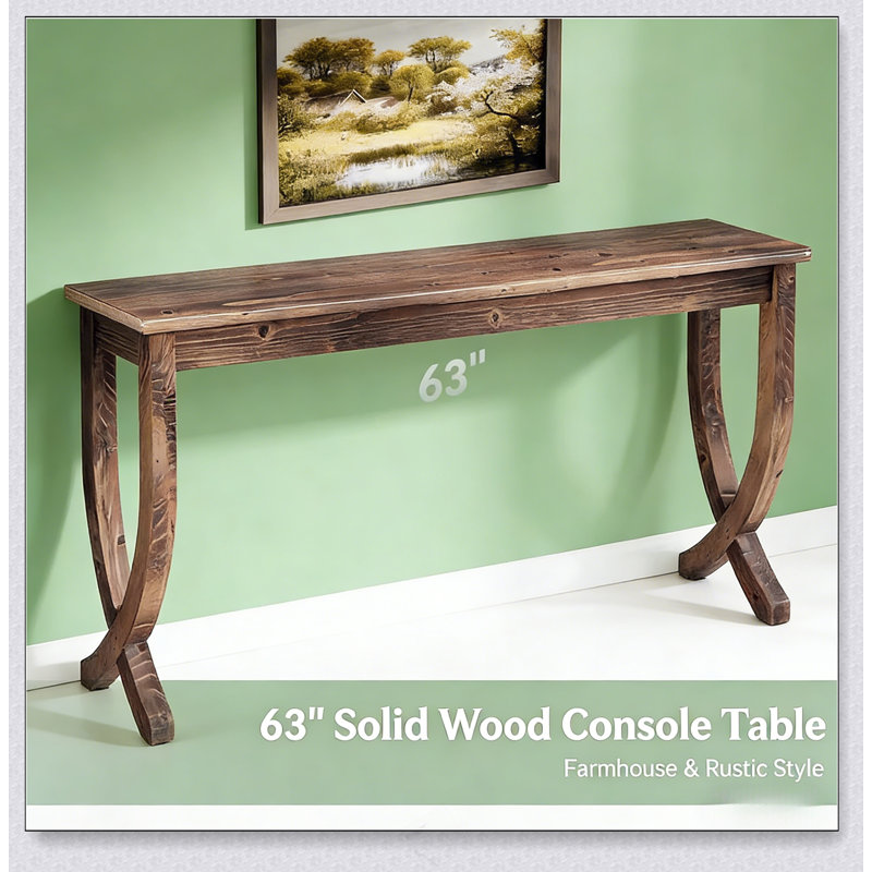 Rustic Style Entryway Table,Console Table,Stylish Entryway Organizer,Display Shelf