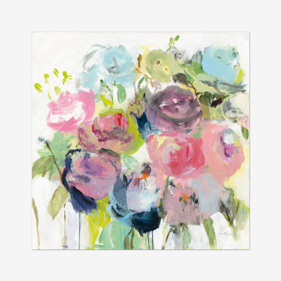 Bright Summer Peonies by Marilyn Hageman - Painting
