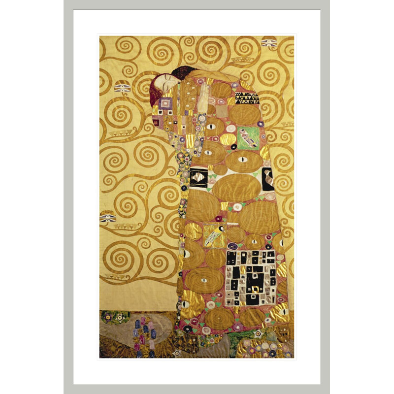 Foulard par Gustav Klimt, impression giclée encadrée, 41.5" H x 28.03" W
