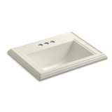 Memoirs® Rectangular Drop-In Bathroom Sink with Overflow
