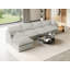 Canapé modulaire rembourré en duvet, canapé convertible Comfty-1134163820-1134163809-1116900046