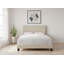  Structure de lit tapissier Madison Beige