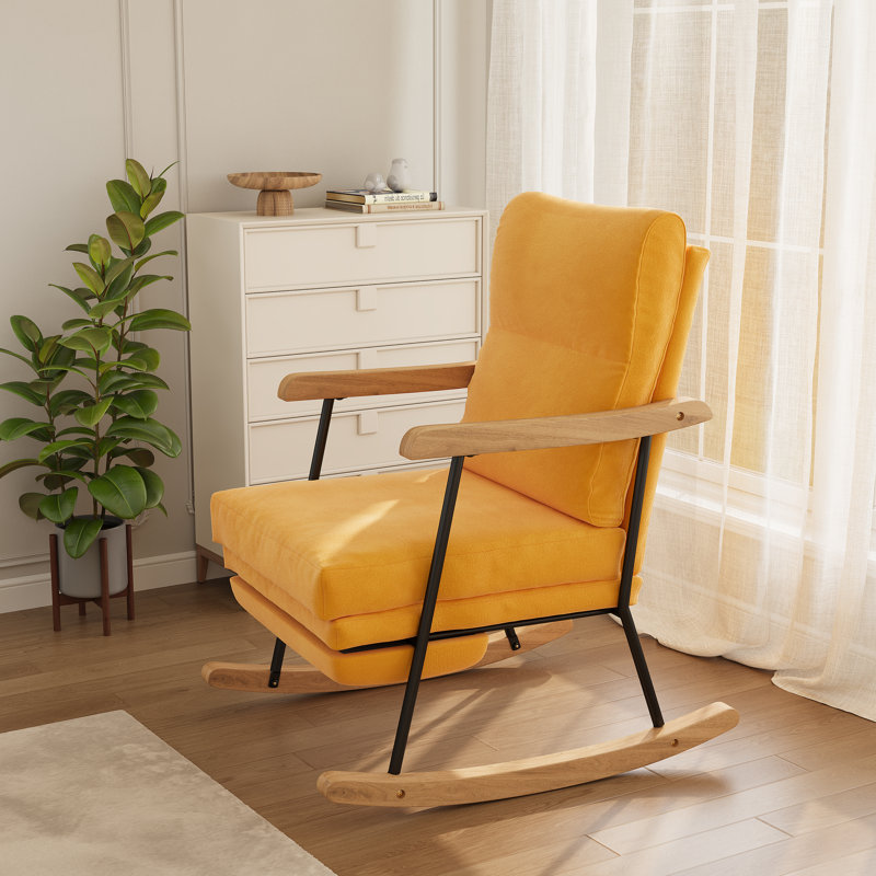 Rocking Chair, Yellow