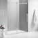 60'' W 74'' H Frameless Rectangle Reversible Shower Enclosure