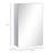 Wall-Mounted Medicine Cabinet with Mirror