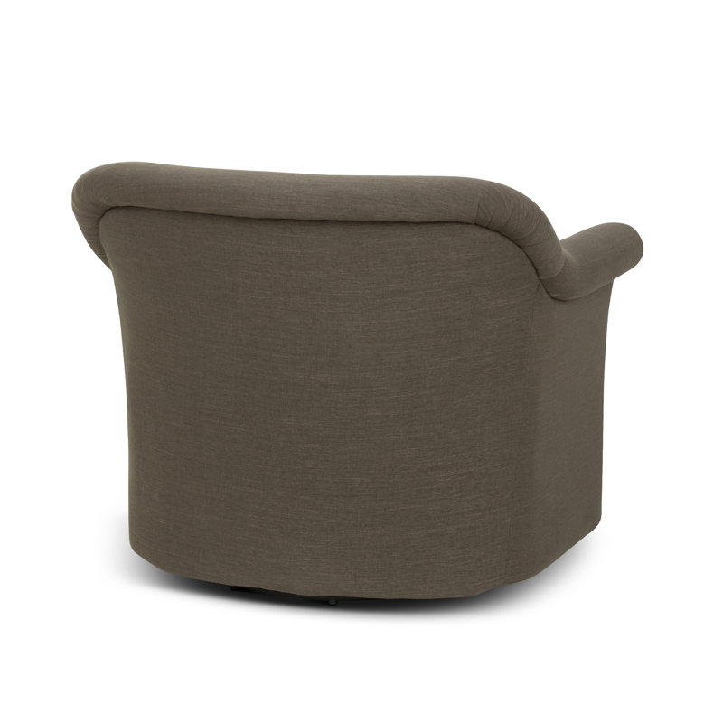 Bella Swivel Chair, Putty, Mocha