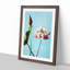 Pink Lotus Flowers by Ogawa Kazumasa - Picture Frame Graphic Art Print-55584162-55584166