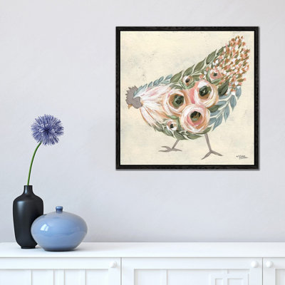 Astrid The Hen by Michele Norman - Print on Canvas