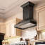 Hotte murale en bois noire ZLINE - avec moteur (KPCC) ZLINE-1368377232-1402521462