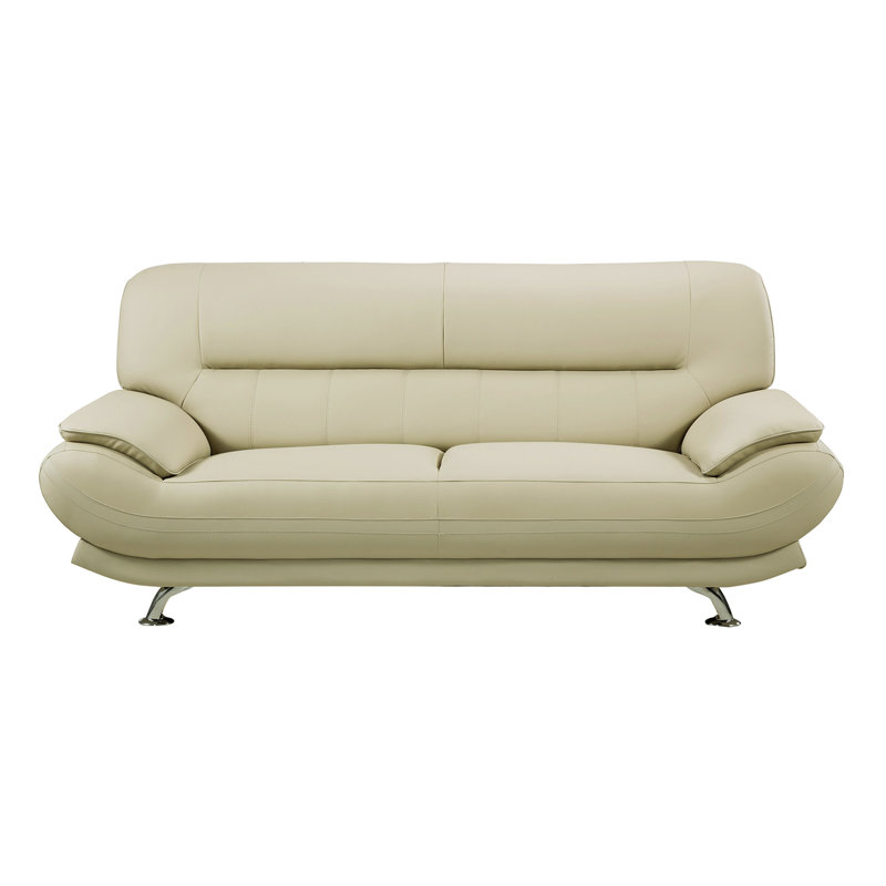 Knudson Pillow Top Arm, 36" H x 82" W x 38" D, Khaki
