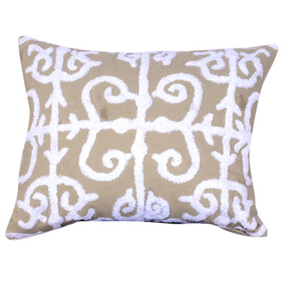  Embroidered Throw Pillow