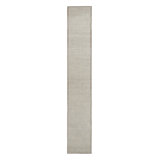 Rug & Kilim’S Extra-Long Kilim Runner Rug With White Textural Stripes And Striae