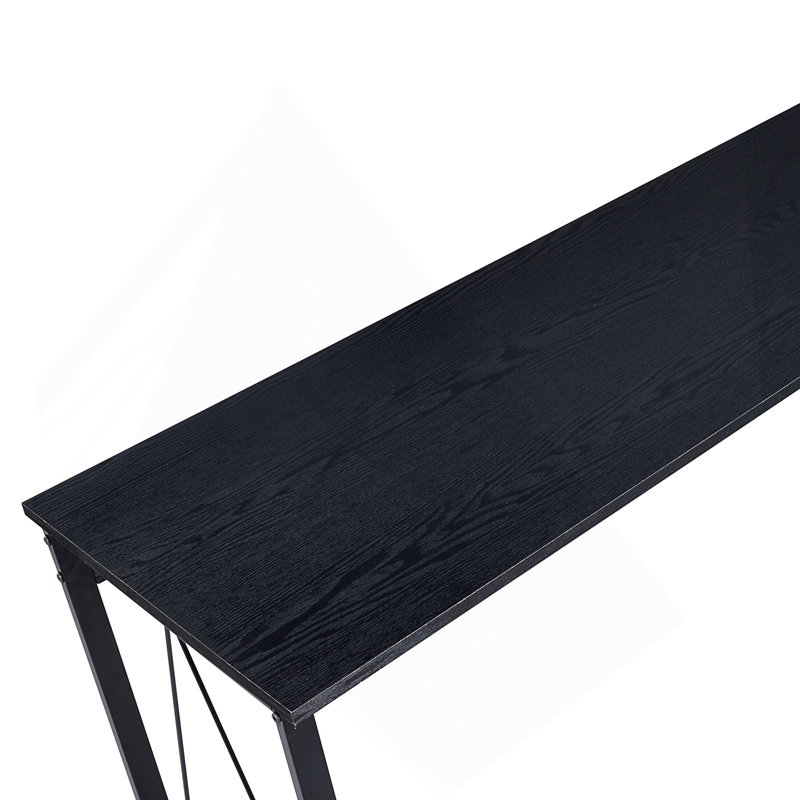 Bureau d'écriture, bureau d'ordinateur, Black