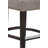 Upholstered Counter Stool with Solid Wood Frame-672236798