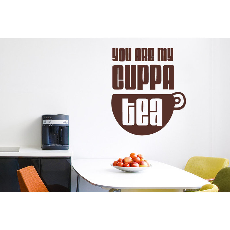 Wall Decal, Brown, Large
