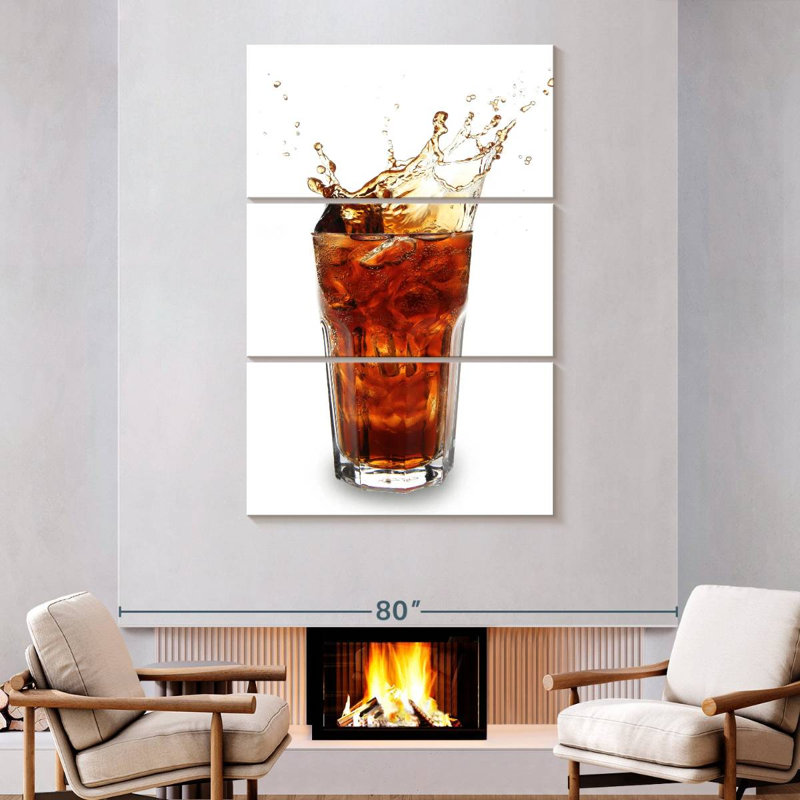 Yarlin Soda Splash, 74" H x 48" W