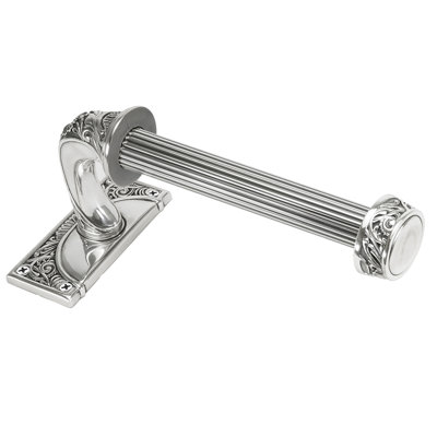 GEORGETOWN TISSUE BAR; BURNISHED SILVER FINISH
