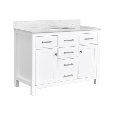 Bathroom Vanity with Soft-Close Drawers