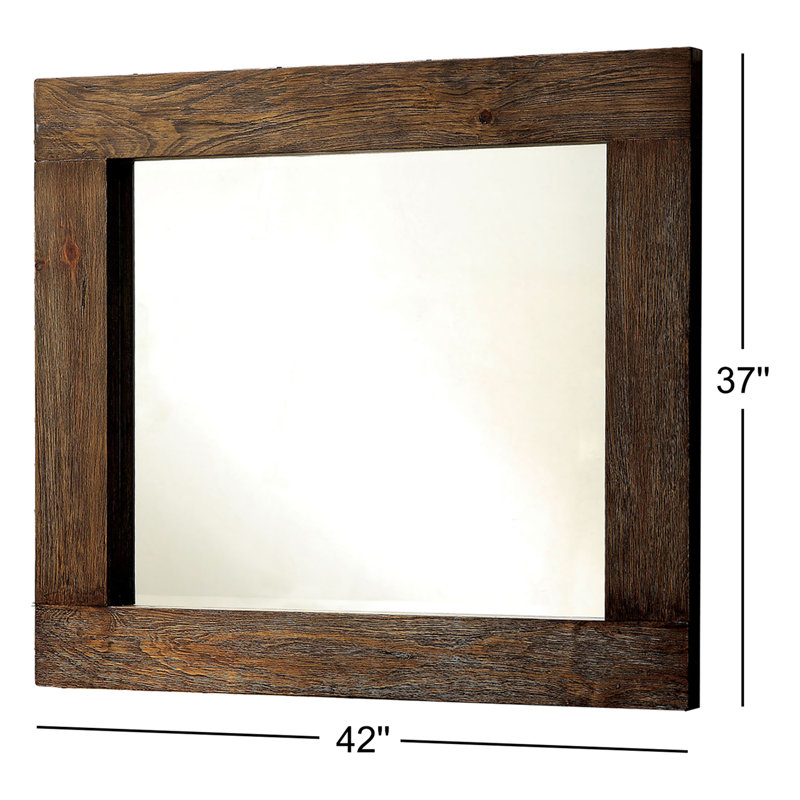 Hristea Wood Wall Mirror