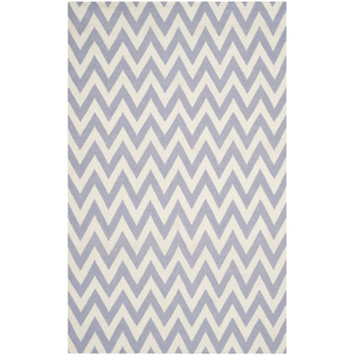 Mars Chevron Wool Area Rug