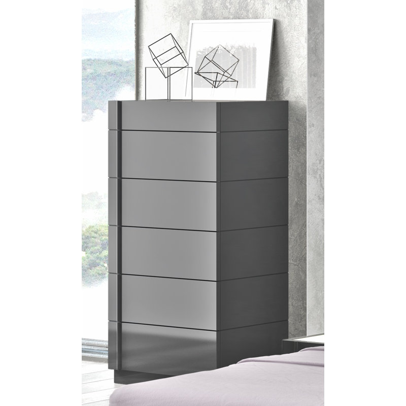 Commode 6 tiroirs l 23,3 po Aimee-Rose