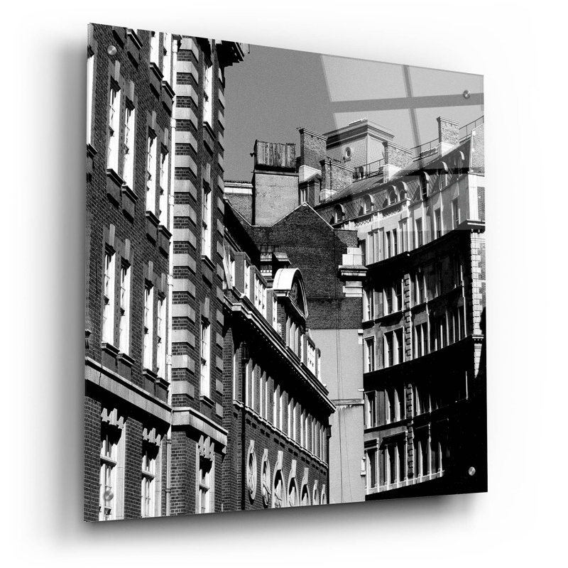 «London Street» par Tom Quartermaine, H 24 po x l 24 po x P 0,2 po