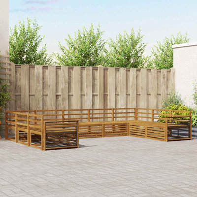 404cm Wide Patio Sectional Set
