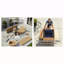 Chaise de patio sans accoudoirs entièrement assemblée avec coussins-521580748