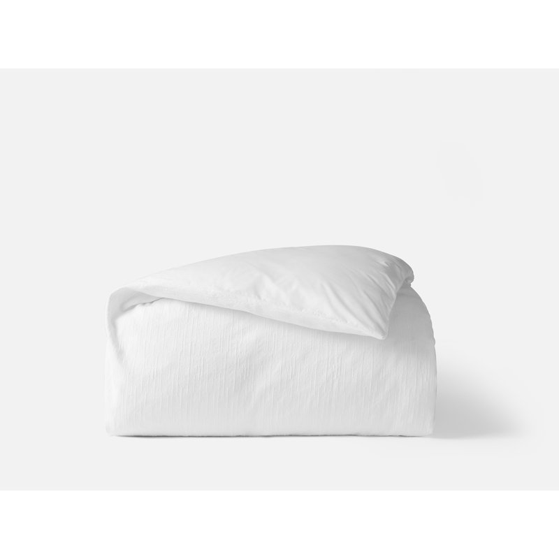 Toro Canyon Duvet Cover, Alpine White, King/Cal King Duvet Cover
