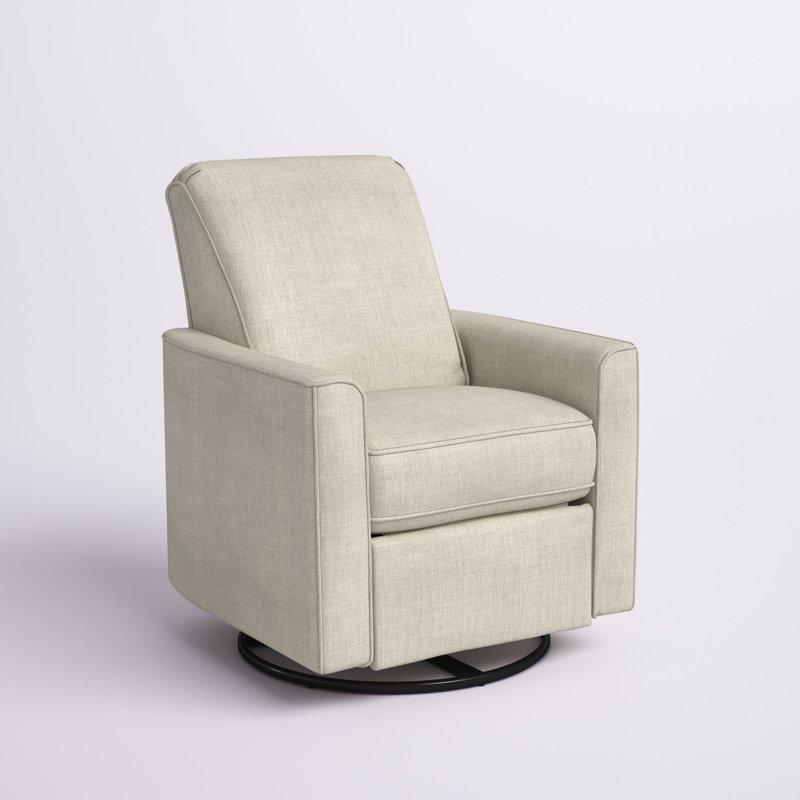 Fauteuil coulissant, inclinable et pivotant Ninette, Beige désert